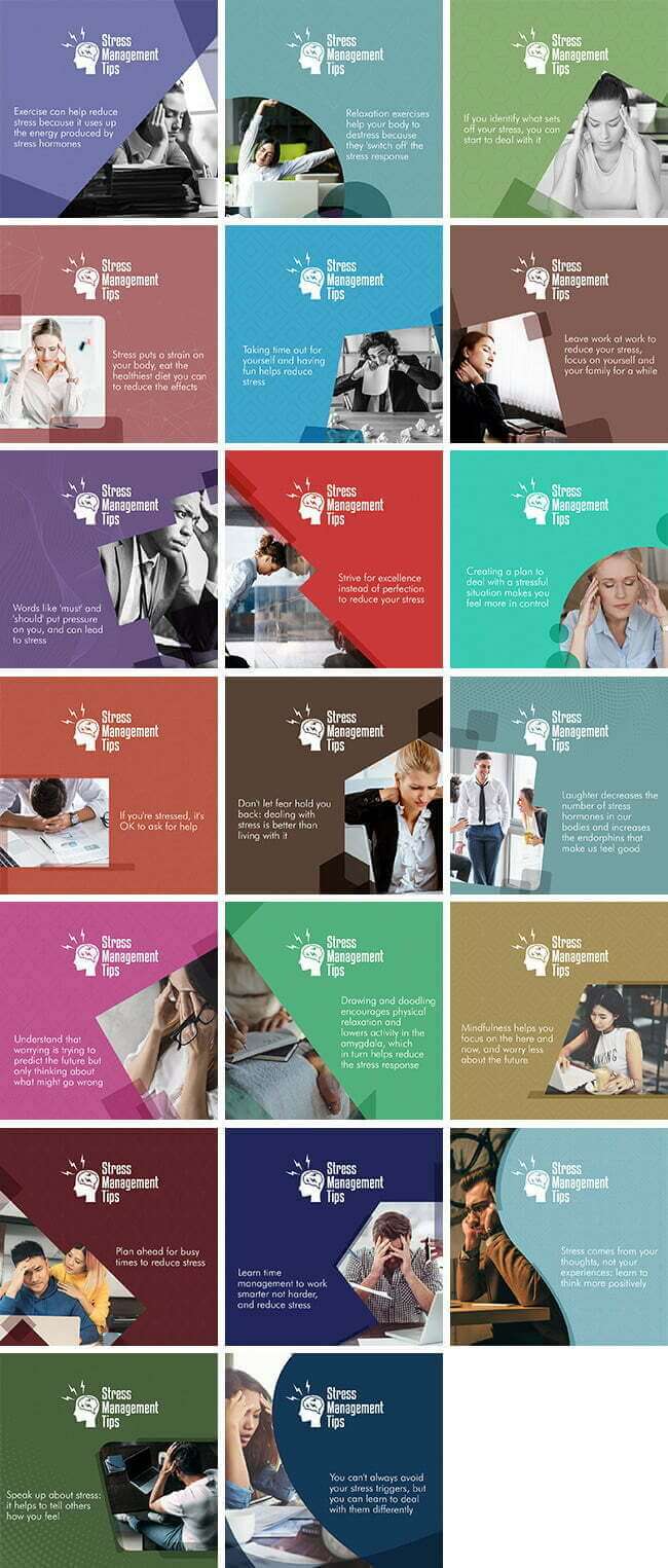 Stress Management Tips Bundle | By Healthinomics