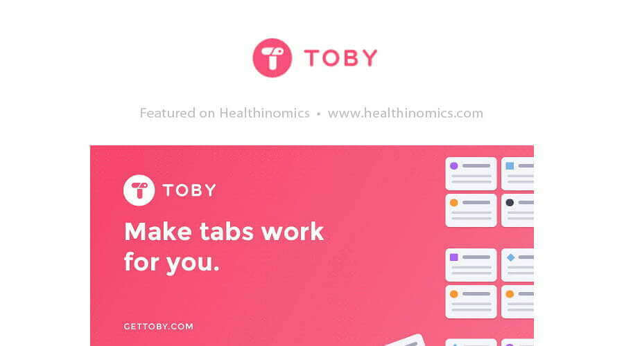Toby - 33 Free Tools You Can't Afford To Run Your Business Without | Healthinomics Blog