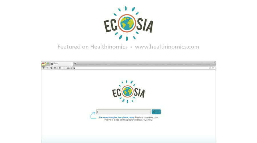 Ecosia - 33 Free Tools You Can't Afford To Run Your Business Without | Healthinomics Blog