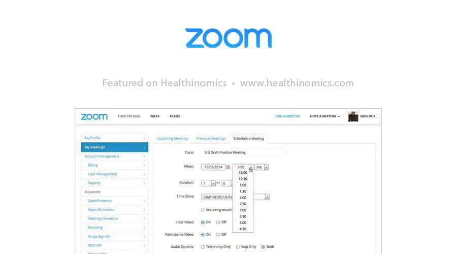 Zoom - 33 Free Tools You Can't Afford To Run Your Business Without | Healthinomics Blog