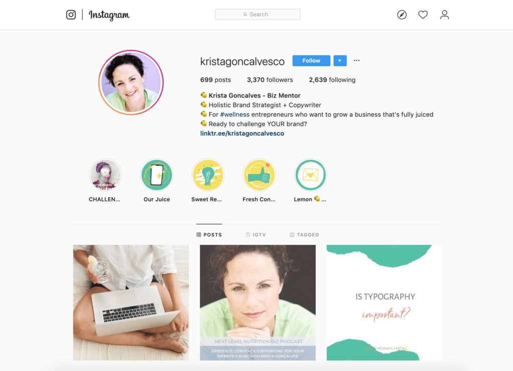 krista goncalves co instagram feed