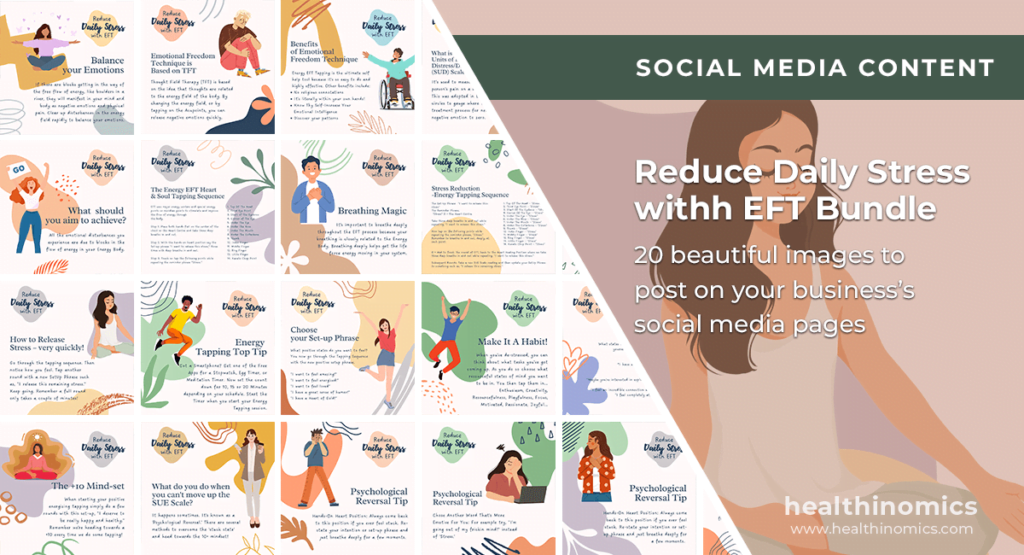 Social Media Images - Reduce Daily Stress with EFT Bundle | Healthinomics