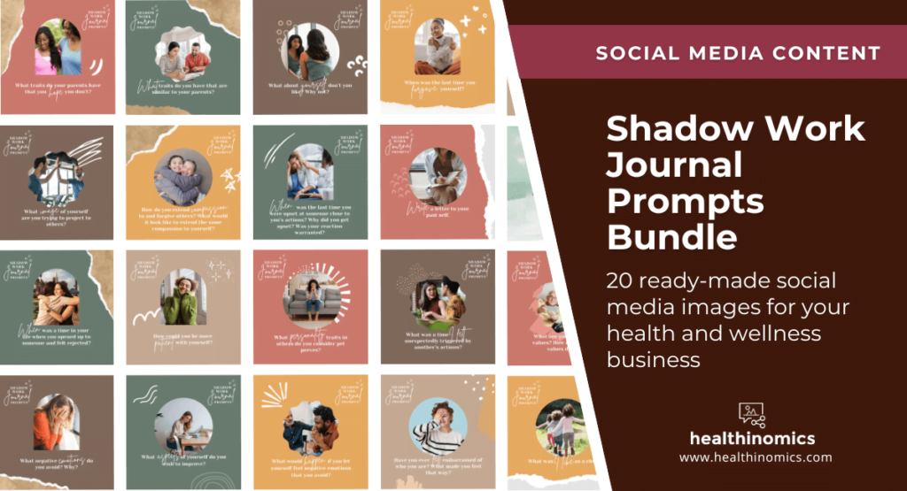 Social Media Images - Shadow Work Journal Prompts Bundle | Healthinomics Social Media Images - Shadow Work Journal Prompts Bundle | Healthinomics