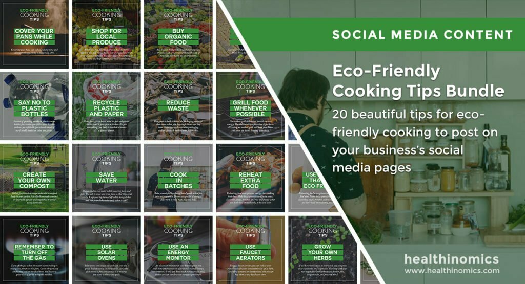 Eco-Friendly Cooking Tips Bundle | By Healthinomics