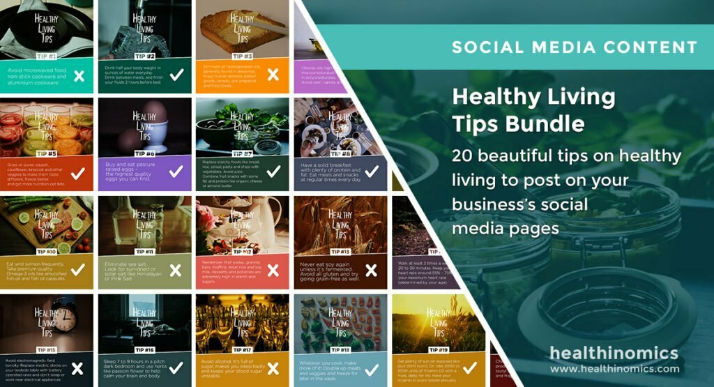 Healthy Living Tips Bundle - Healthinomics