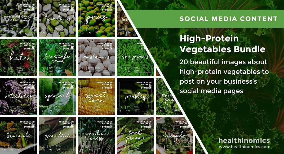 High Protein Vegetables Bundle Healthinomics