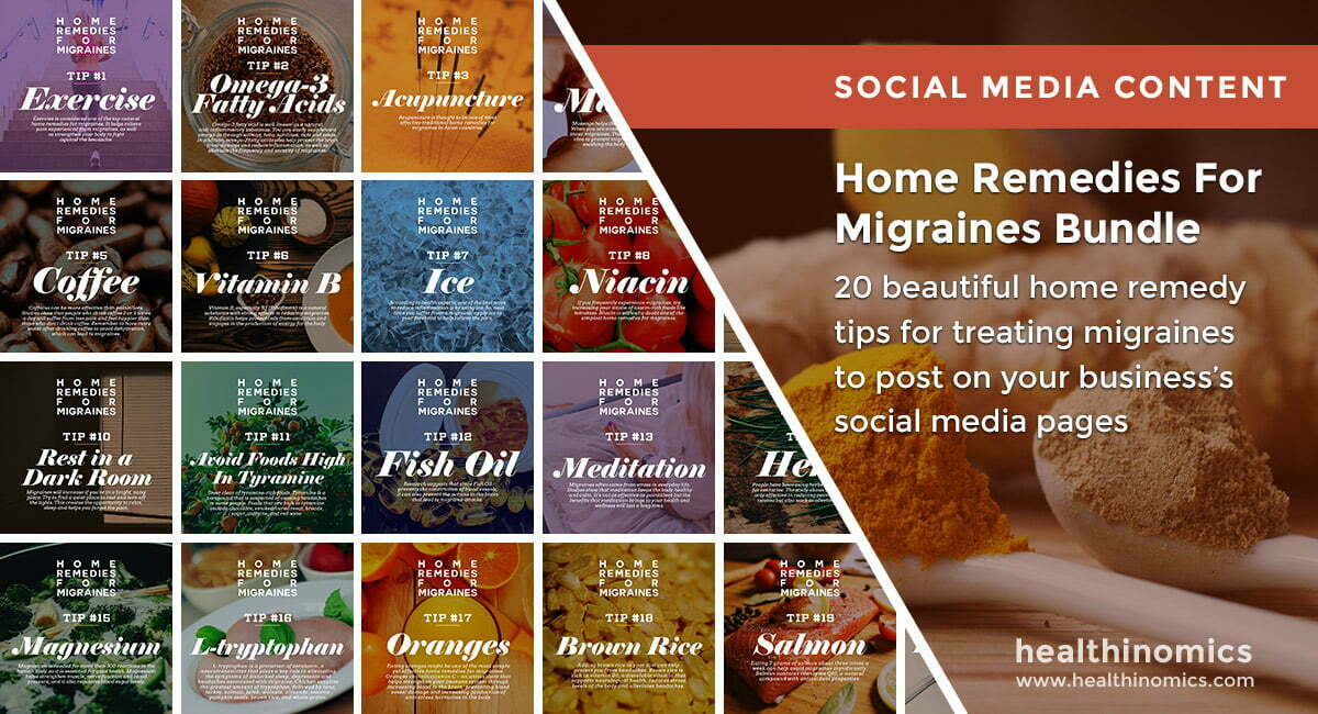 Home Remedies For Migraines Bundle Healthinomics