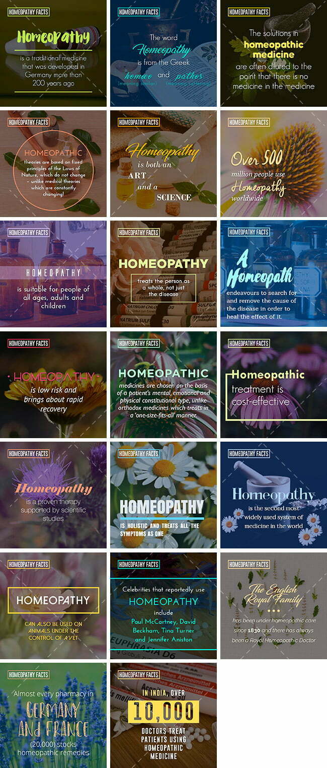 Homeopathy Facts Bundle | By Healthinomics