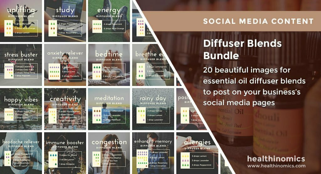Diffuser Blends Bundle | By Healthinomics
