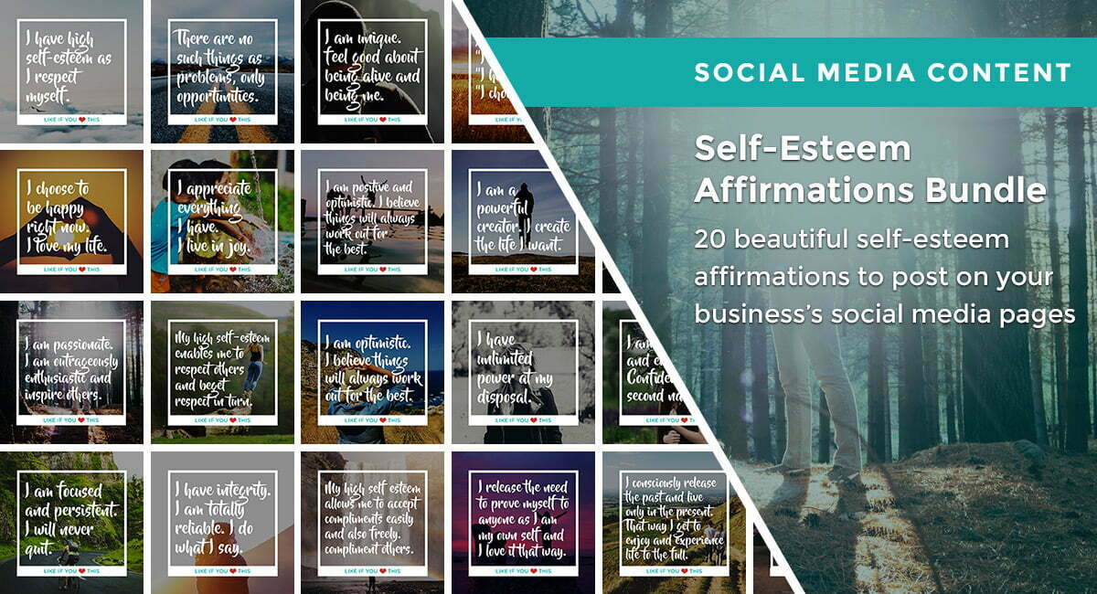 Self-Esteem Affirmations | By Healthinomics
