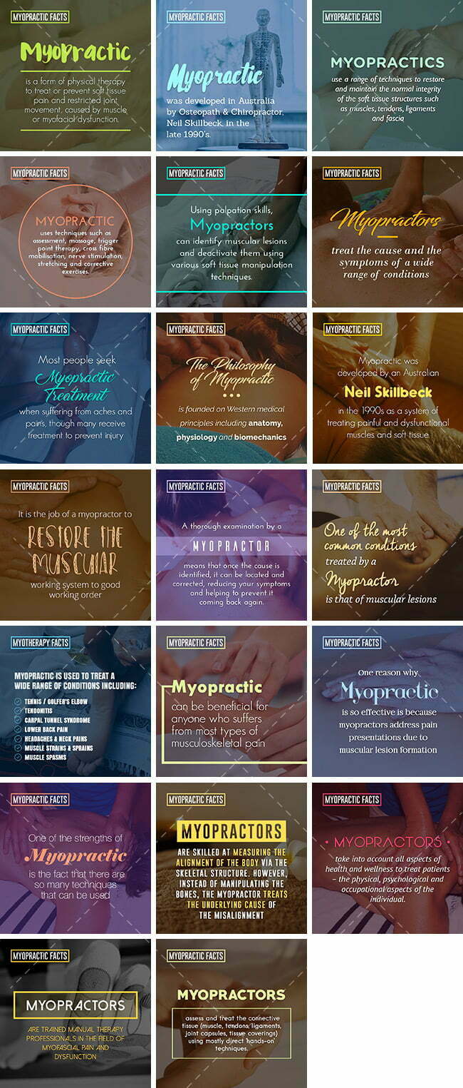 Myopractic Facts Bundle 1 Myopractic Facts Bundle | By Healthinomics