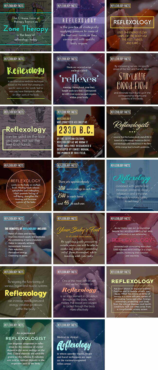 Reflexology Facts Bundle 1 Reflexology Facts Bundle | By Healthinomics