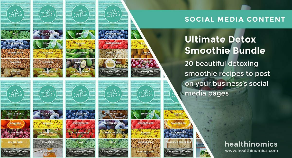 Ultimate Detox Smoothie Bundle | By Healthinomics