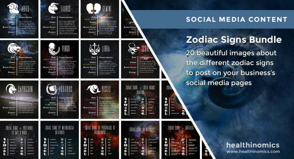 Zodiac Signs Bundle | By Healthinomics