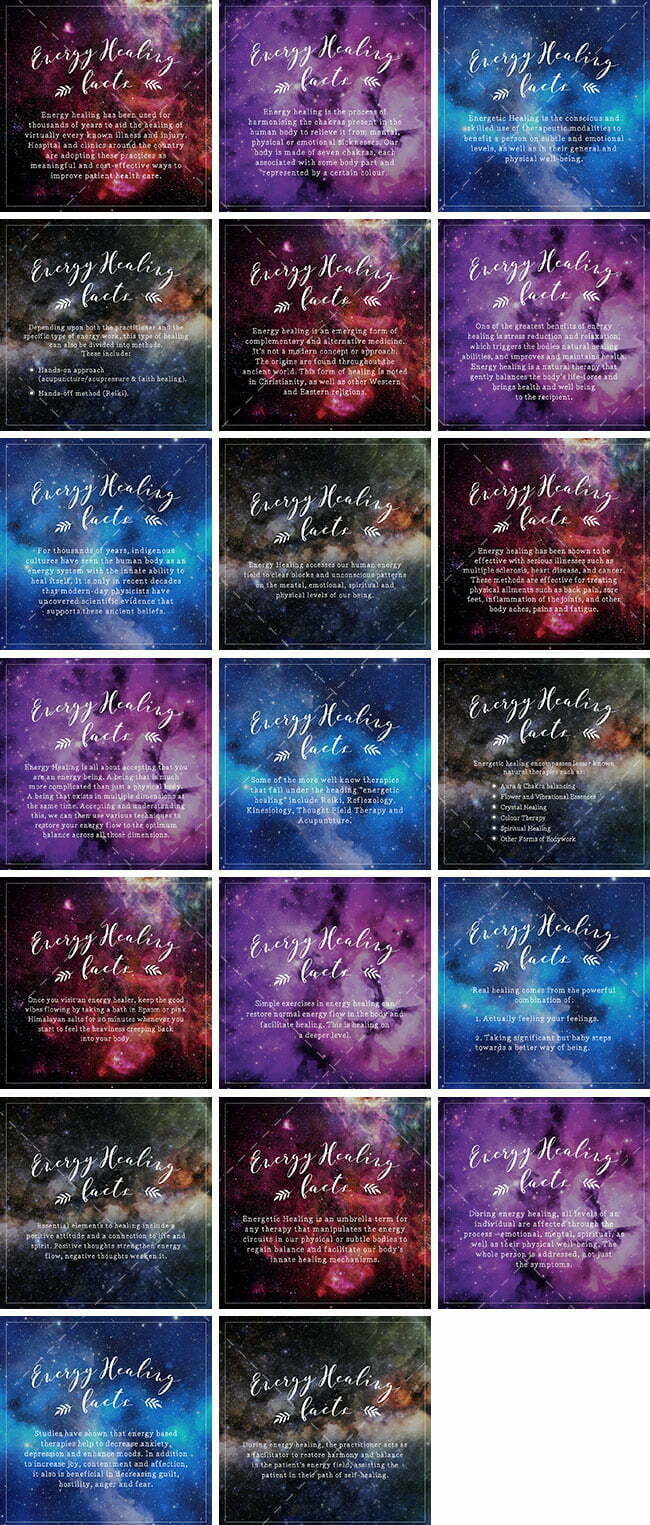 Energy Healing Facts Bundle 1 Energy Healing Bundle | By Healthinomics