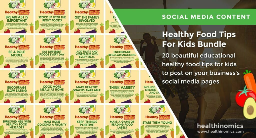 Healthy Food Tips For Kids Bundle | By Healthinomics