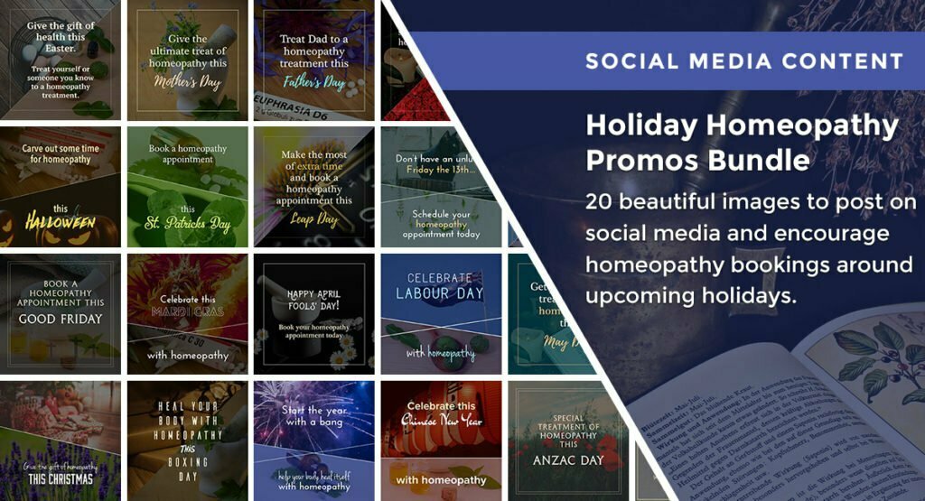Holiday Homeopathy Promos Bundle | By Healthinomics Holiday Homeopathy Promos Bundle | By Healthinomics