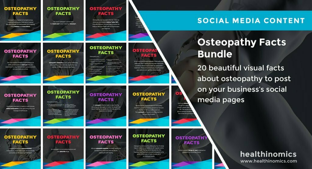 Osteopathy Facts Bundle | By Healthinomics Osteopathy Facts Bundle | By Healthinomics