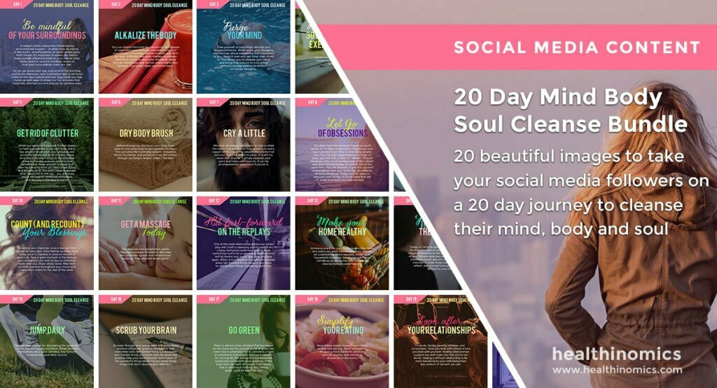 20 Day Mind Body Soul Cleanse Bundle Healthinomics