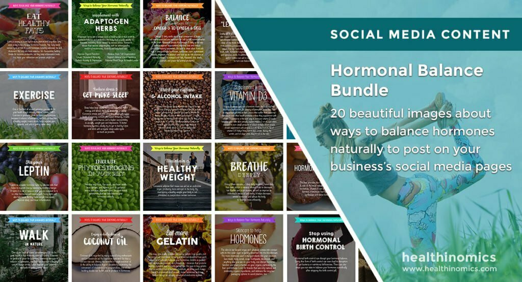 Social Media Images – Hormonal Balance Bundle | Healthinomics.com