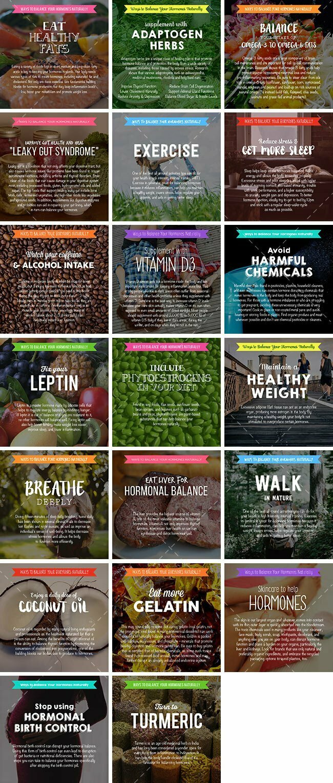 Social Media Images – Hormonal Balance Bundle | Healthinomics.com