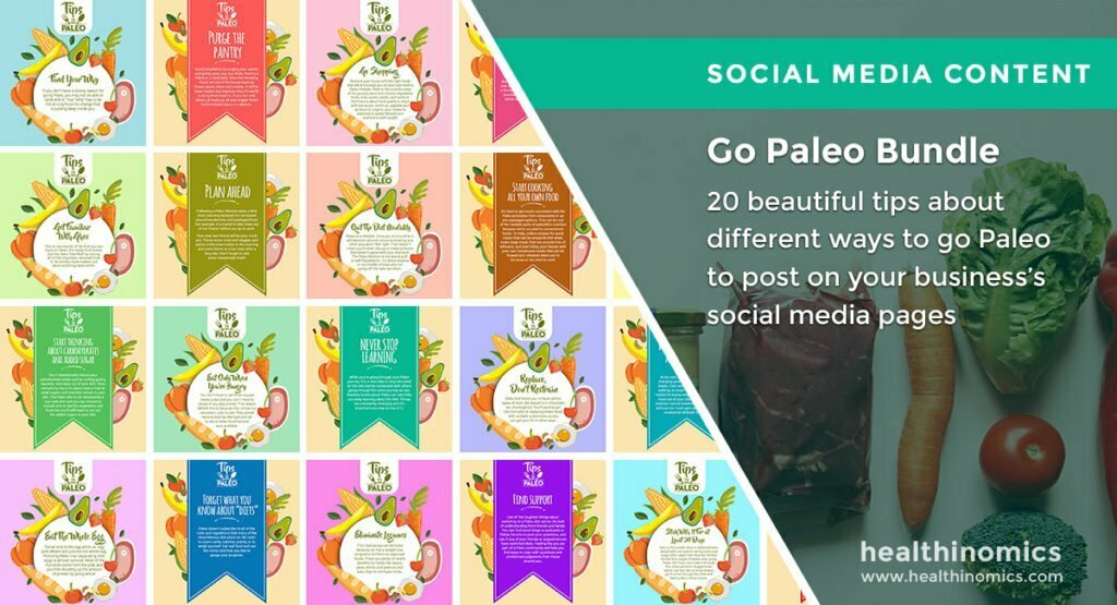 Social Media Images – Go Paleo Bundle | Healthinomics.com