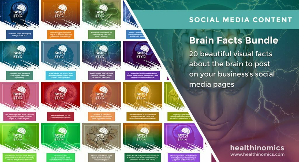Social Media Images – Brain Facts Bundle | Healthinomics.com