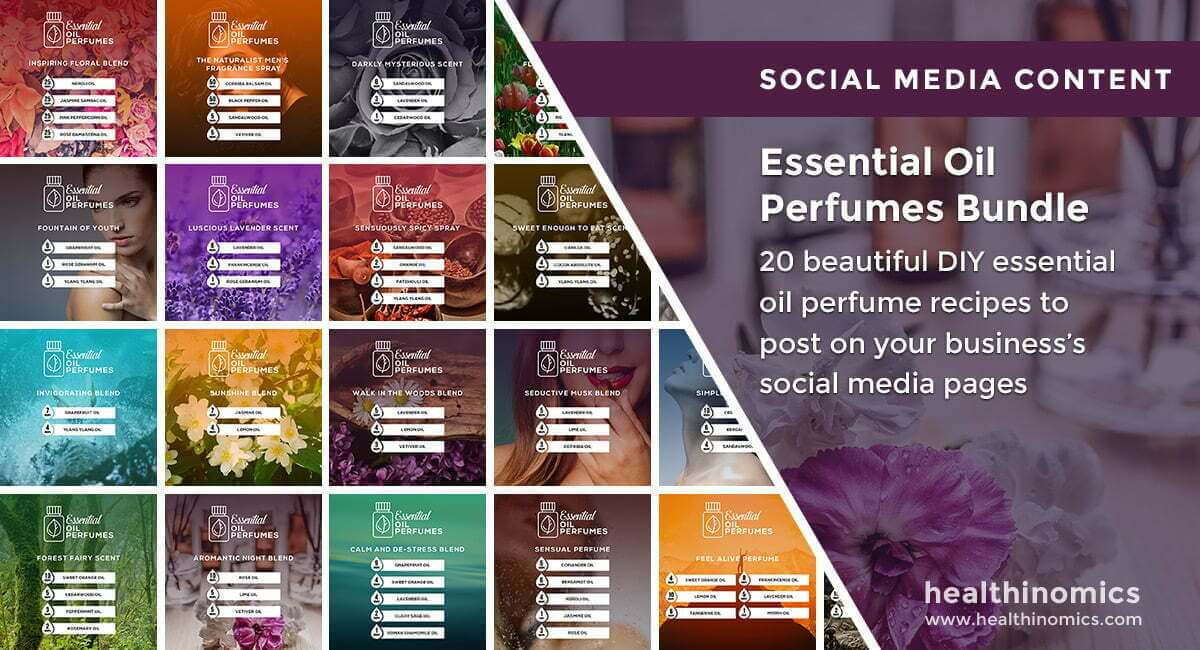 Social Media Images – Essential Oil Perfumes Bundle | Healthinomics.com