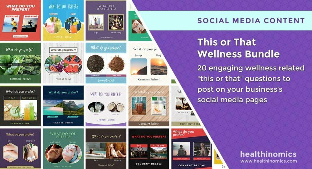 Social Media Images - This or That Wellness Bundle | Healthinomics.com