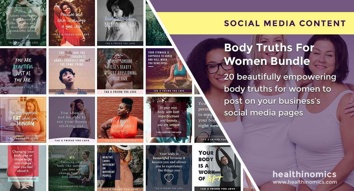 Social Media Images - Body Truths For Women Bundle | Healthinomics.com