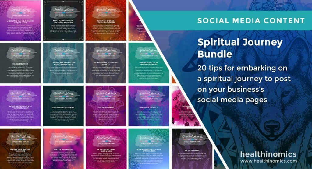 Social Media Images - Spiritual Journey Bundle | Healthinomics