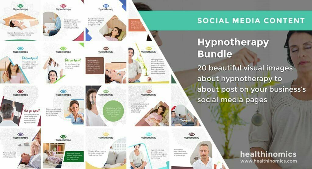 Social Media Images - Hypnotherapy Bundle | Healthinomics