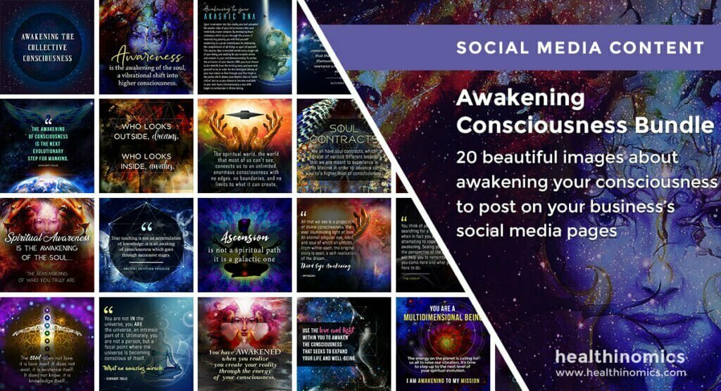 Social Media Images - Awakening Consciousness Bundle | Healthinomics Social Media Images - Awakening Consciousness Bundle | Healthinomics