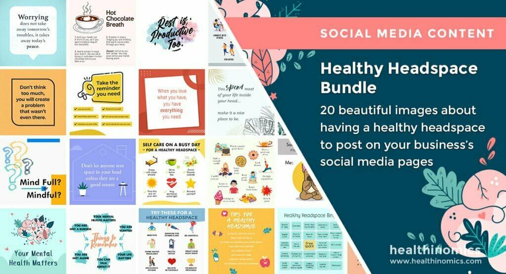 Social Media Images - Healthy Headspace Bundle | Healthinomics