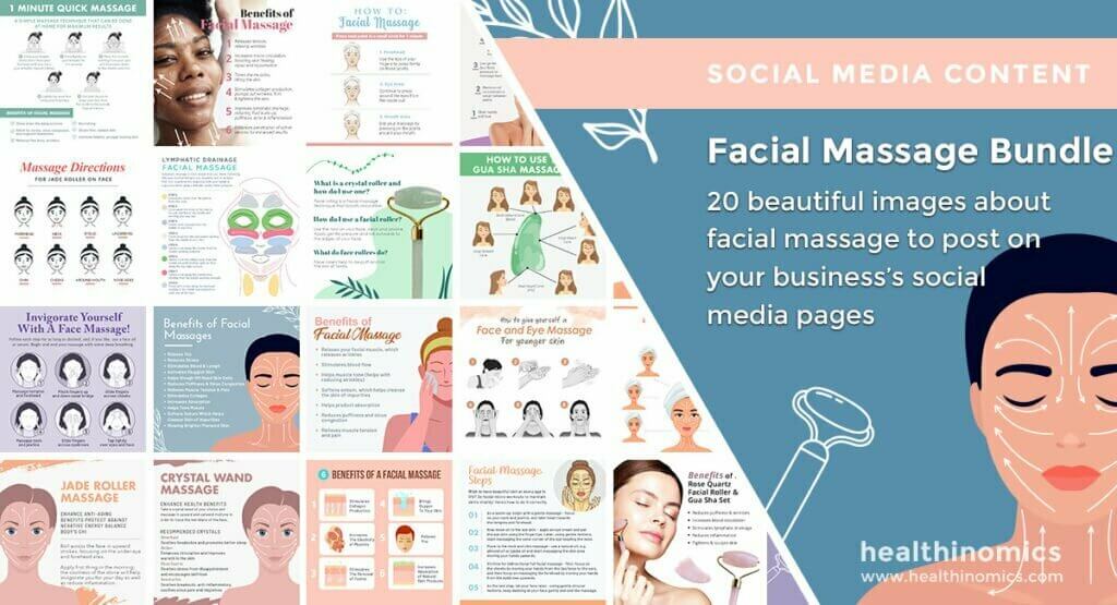 Social Media Images - Facial Massage Bundle | Healthinomics Social Media Images - Facial Massage Bundle | Healthinomics