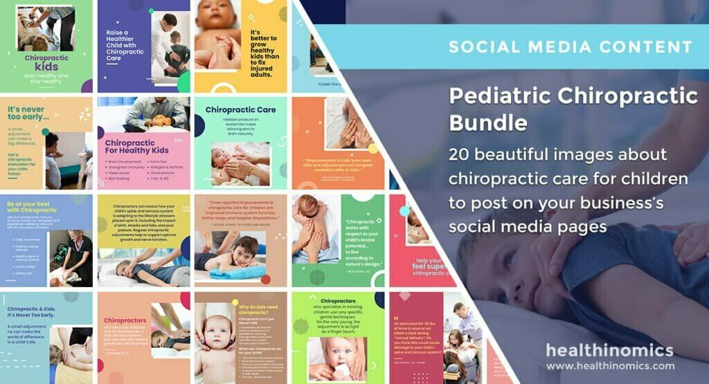 Social Media Images - Pediatric Chiropractic Bundle | Healthinomics
