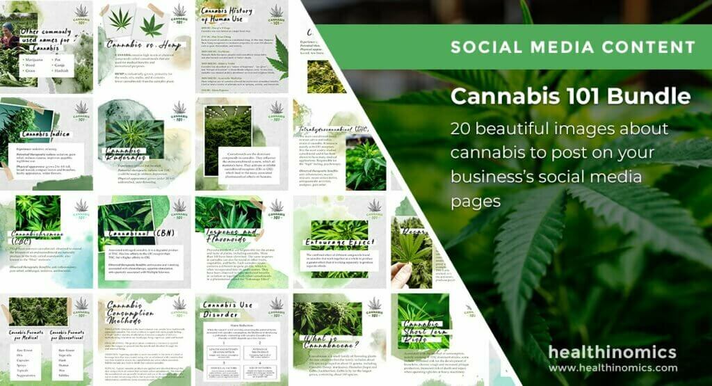 Social Media Images - Cannabis 101 Bundle | Healthinomics