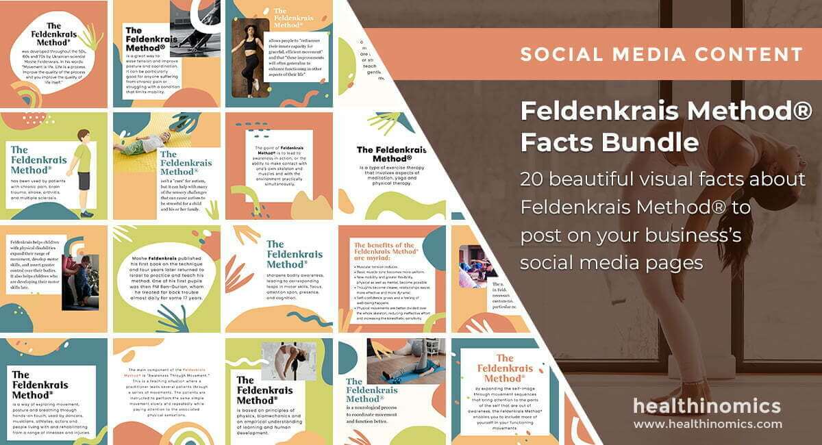 Social Media Images - Feldenkrais Method® Facts Bundle | Healthinomics