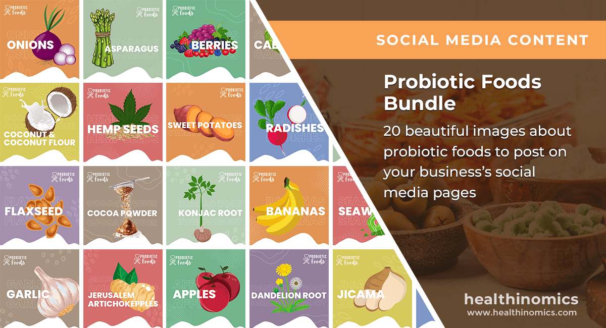 Social Media Images - Probiotic Foods Bundle | Healthinomics