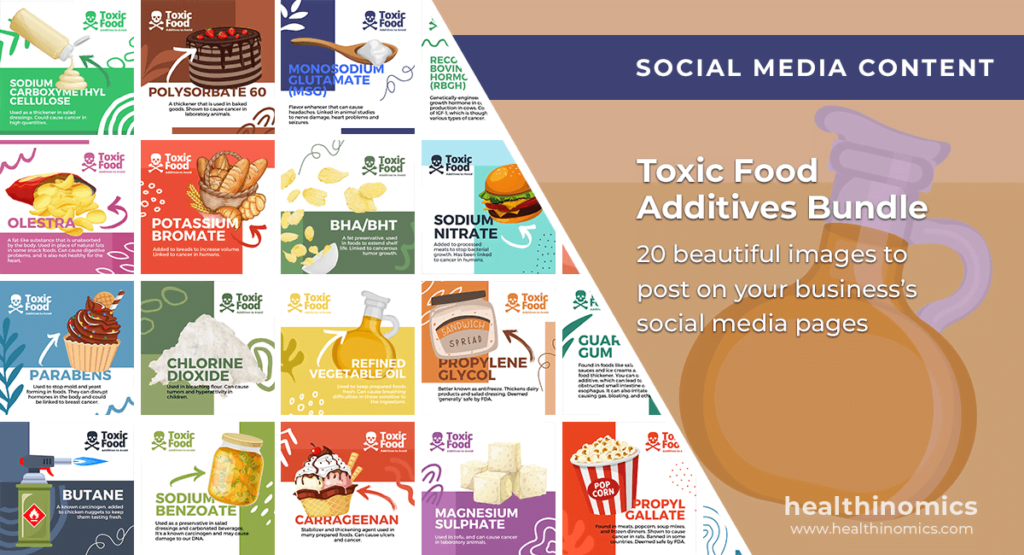 Social Media Images - Toxic Food Additives | Healthinomics