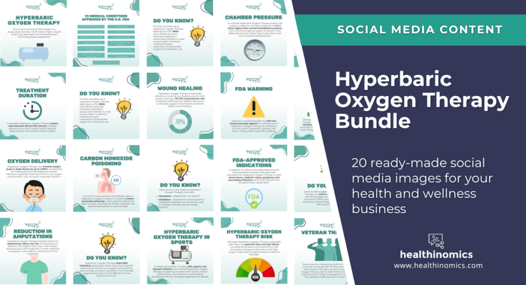 Social Media Images - Hyperbaric Oxygen Therapy Bundle | Healthinomics Social Media Images - Hyperbaric Oxygen Therapy Bundle | Healthinomics