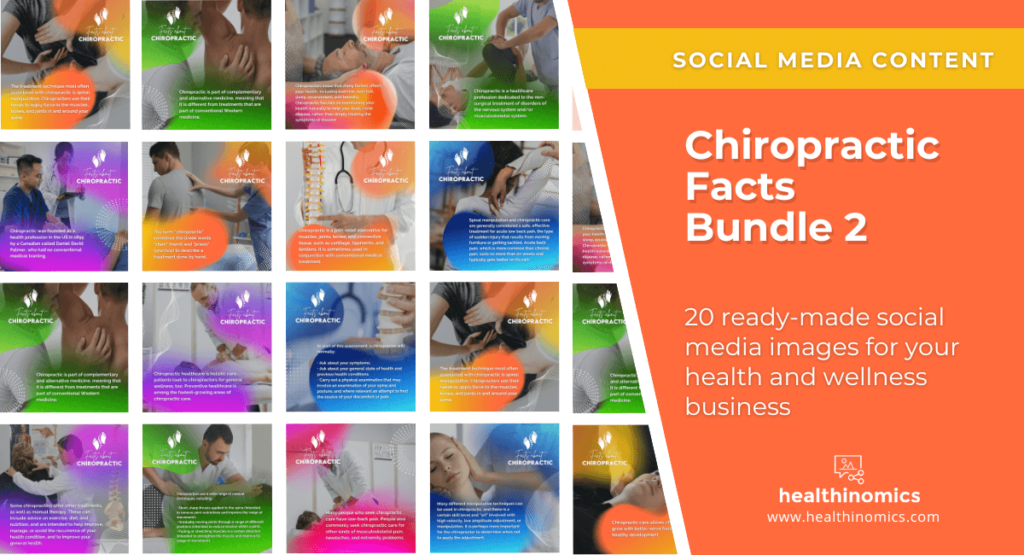 Social Media Images - Chiropractic Facts | Healthinomics