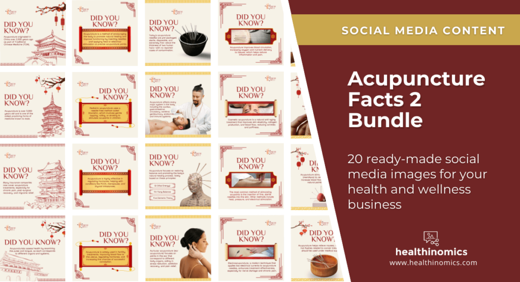Social Media Images - ACUPUNCTURE FACTS 2 BUNDLE | Healthinomics Social Media Images - ACUPUNCTURE FACTS 2 BUNDLE | Healthinomics
