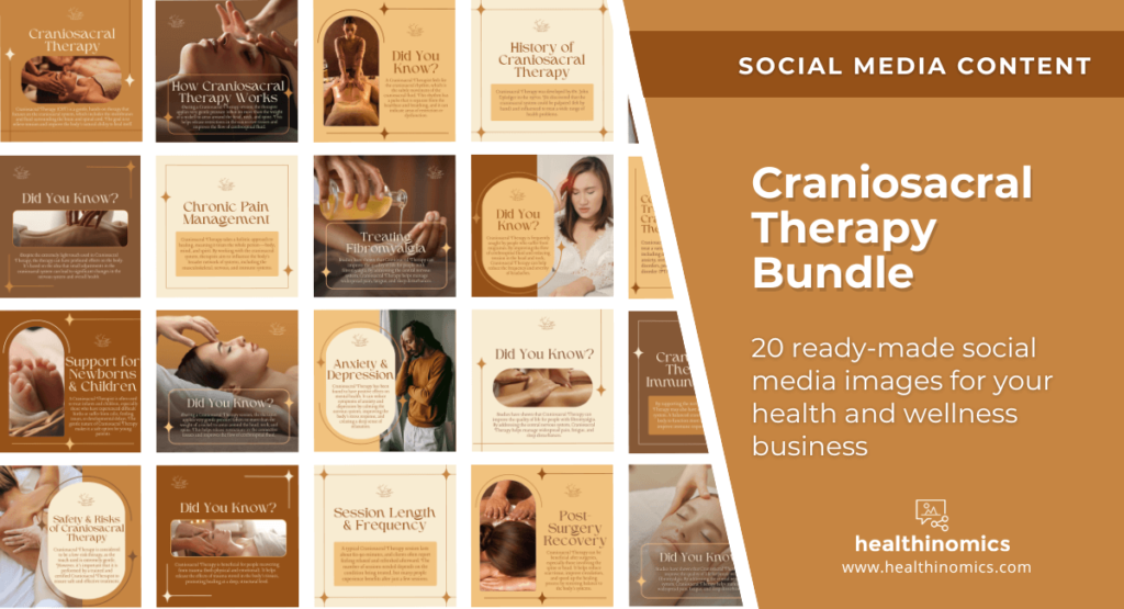 Social Media Images - Craniosacral Therapy Bundle | Healthinomics