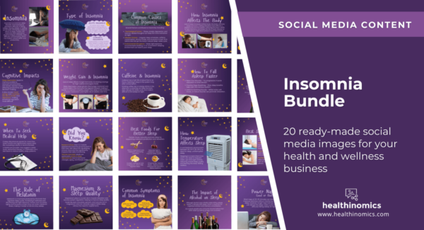 Insomnia Bundle 1 Social Media Images - Insomnia Bundle | Healthinomics