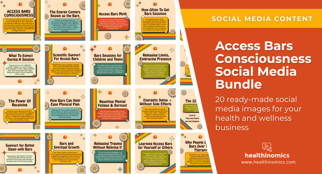 Social Media Images - ACCESS BAR CONCIOUSNESS SOCIAL MEDIA BUNDLE | Healthinomics