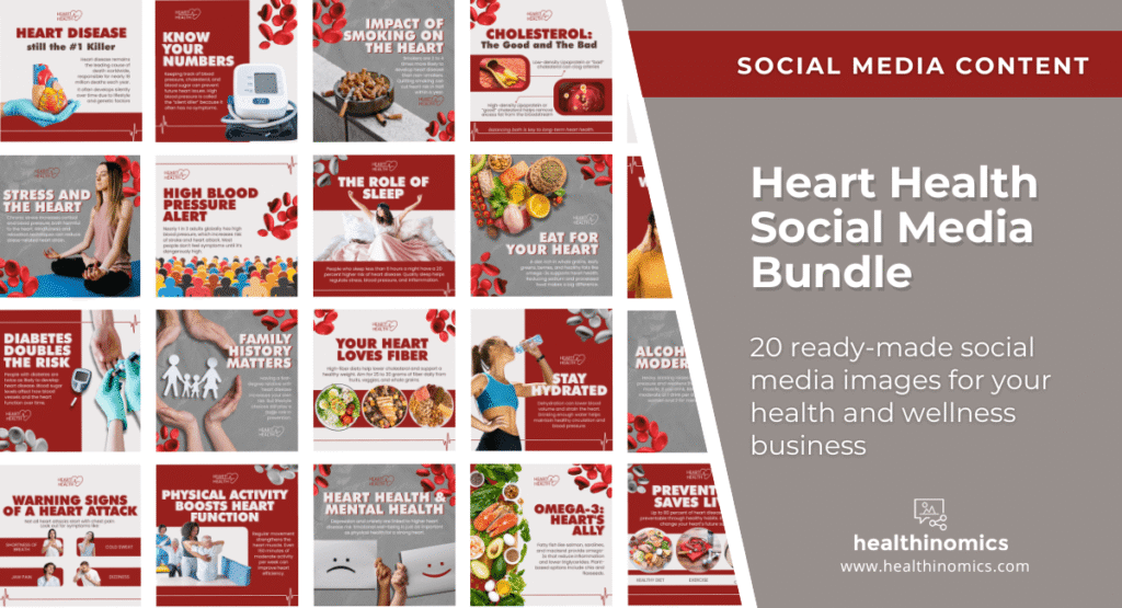 Social Media Images - HEART HEALTH BUNDLE | Healthinomics